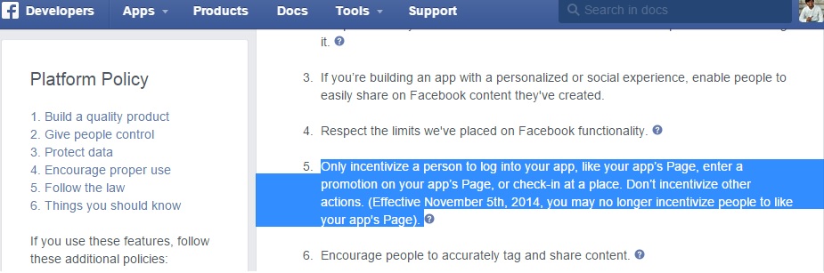 Facebook Banning Like Gate Services for on Mobile Application's !