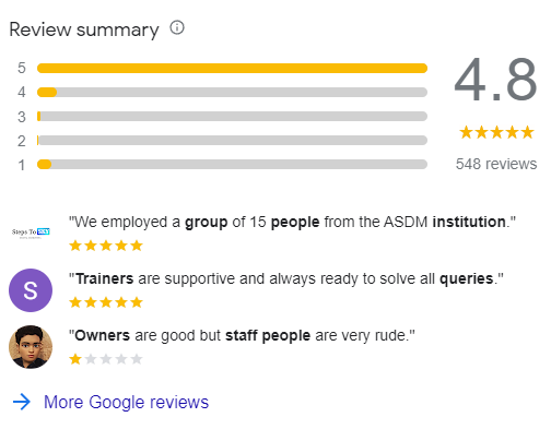 ASDM review