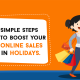 boost your online sales in holidays