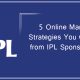Indian Premier League Brand Sponsors